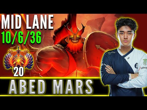 EG.Abed  [ Mars ]  Mid Lane Pro Gameplay - Patch 7.31d - Dota 2 Full Game