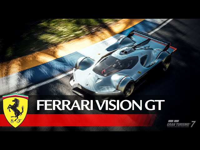 Ferrari Vision GT teased for Gran Turismo 7