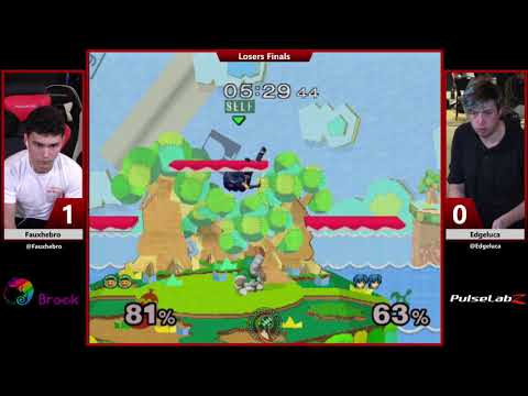 Dairantou #7   Melee Singles LF   Fauxhebro VS Edgeluca