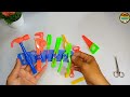 Unboxing Mainan Anak Tool Set Alat Bangunan Palu Gergaji Tang Obeng Kunci Inggris Rol Pisau