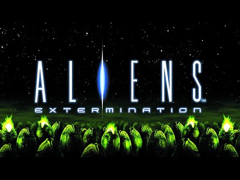 Aliens: Extermination. Arcade. Playthrough