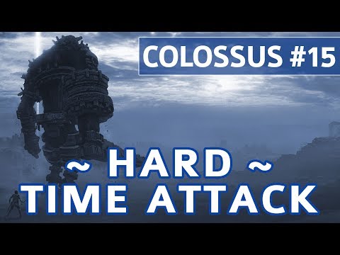 Shadow of the Colossus (PS4) - Colossus #15 Argus Boss Fight - Hard Time Attack