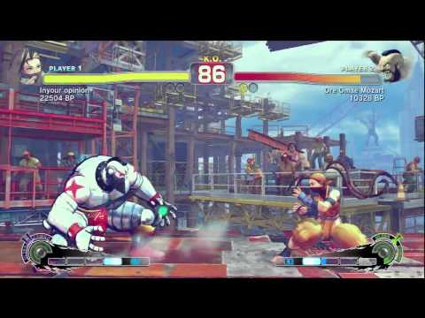 SSF4: Iyo (Ibuki) VS Ore Omae Mozart (Zangief)