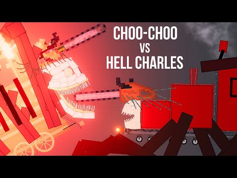 Choo-Choo Charles vs Hell Charles - People Playground 1.26 beta