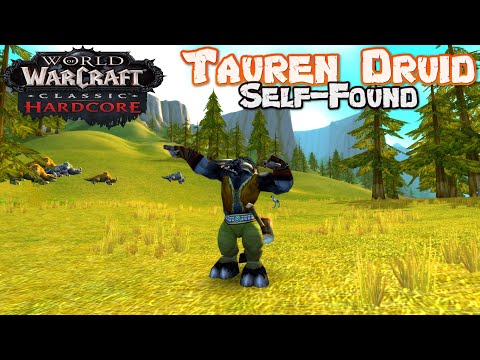Self Found Tauren Druid - WoW Classic Hardcore - Ep.1