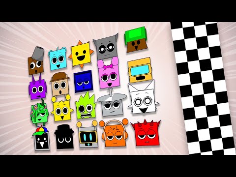 Sprunki Square Race: Only One Will Survive!