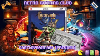 Castlevania AGA Demo (Amiga) | Retro Vampire Action Platformer | Preview Gameplay