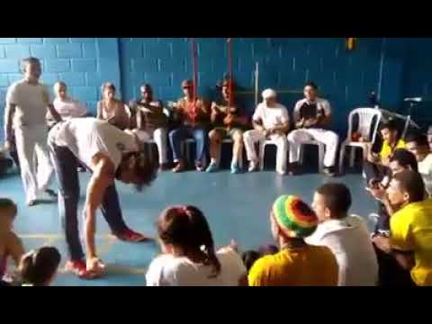 Mestre Bamba e Mestre Itapuã beira Mar ACRAP