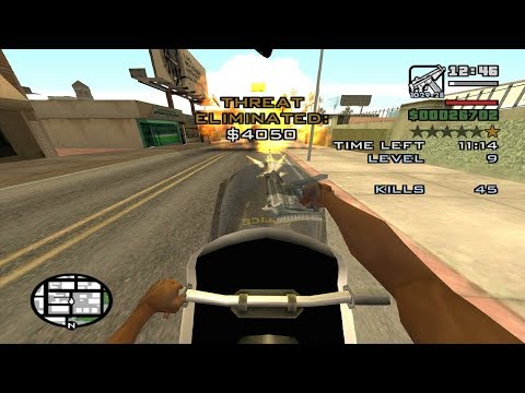 Starter Save - Part 6 - GTA San Andreas - First-Person mod - complete walkthrough - achieving 13.37%