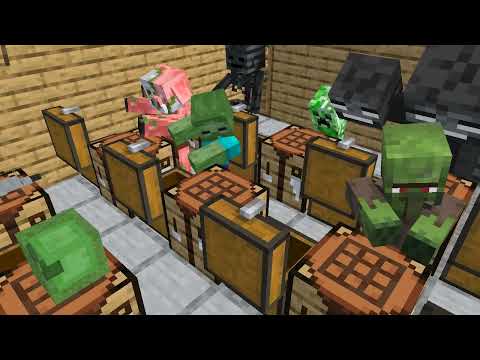 Minecraft Monster School - Crafting (OG style)