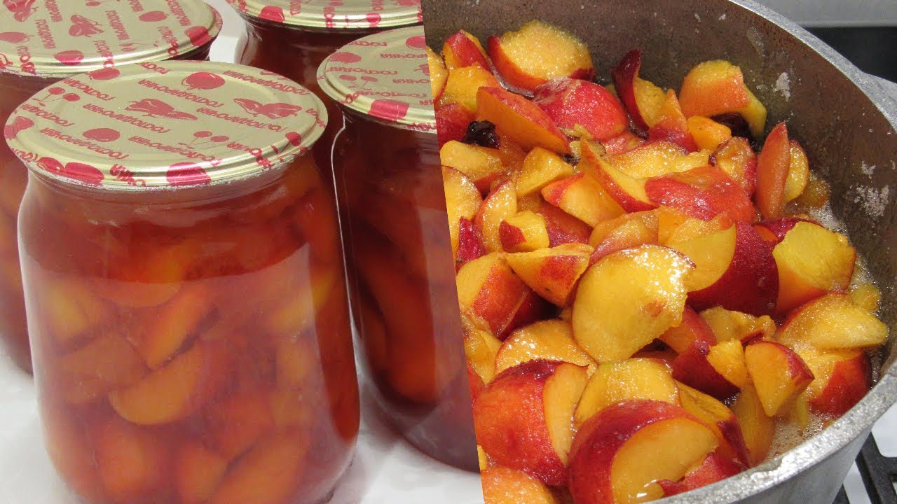 Мое ленивое персиковое варенье - готовится проще простого