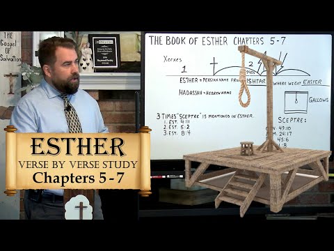 The Book of Esther Chapters 5 to 7 Verse by Verse Bible Study Robert Breaker #esther #biblestudy