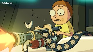 Rick and Morty  S6E8 Cold Open: 90s-Style Supervil