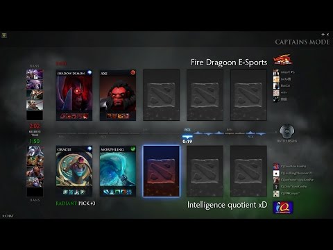 Intelligence Quotient vs Fire Dragoon E-sports Rog Master Tournament Round 3 Bo1