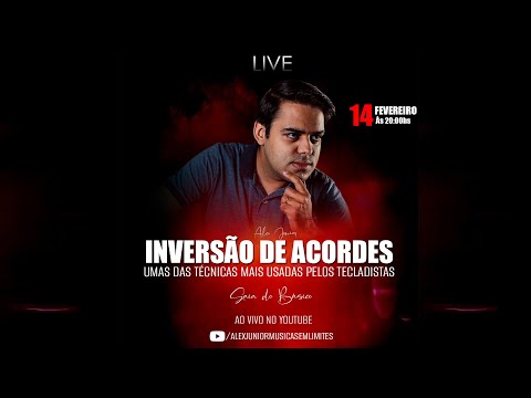 #LIVE -  INVERSÃO DE ACORDES NO TECLADO