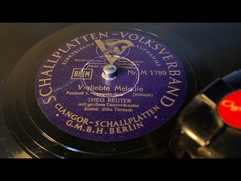 Theo Reuter - Verliebte Melodie - 78 rpm - Volksverband M1789