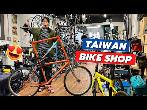 Taipei Bike Works - TAIWAN Bike Shop Tour e bicicletas personalizadas