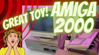 AMIGA 2000 Got me another FUN toy with GVP 68030 50MHz board yay!