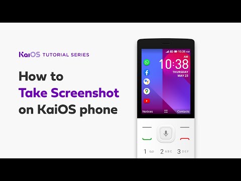 How to take screenshot on KaiOS phone