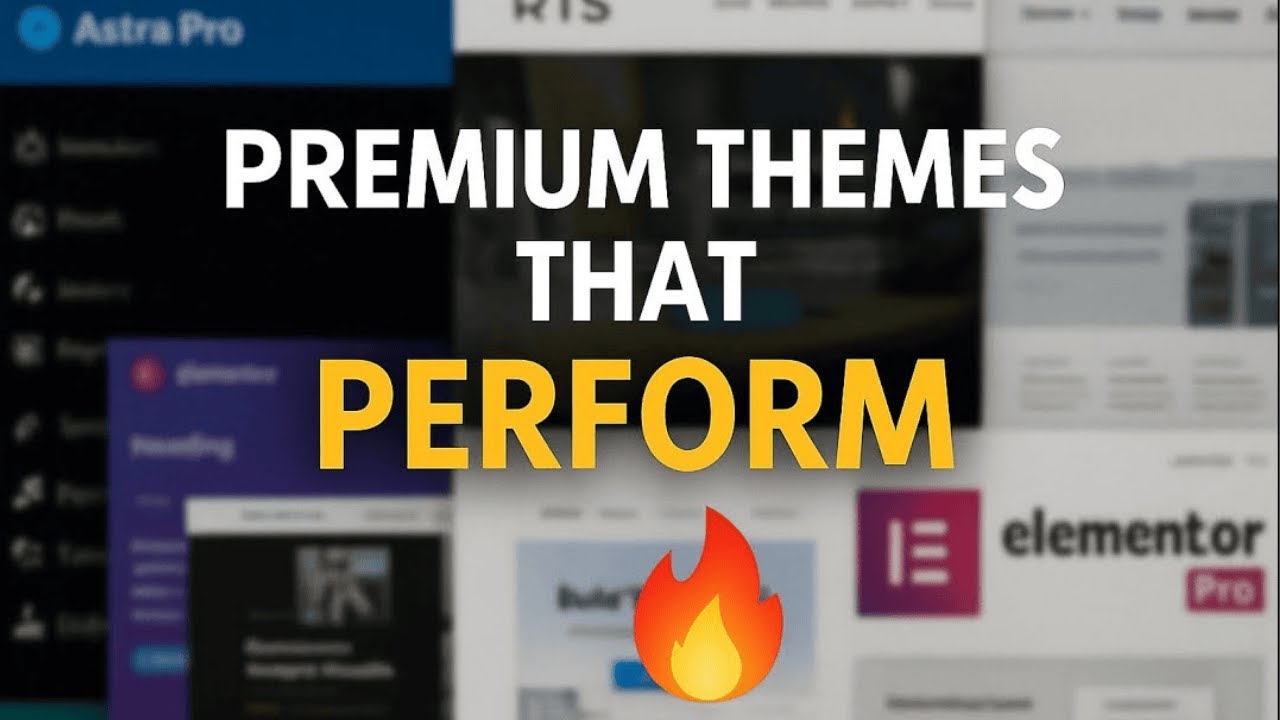 🎥 Top 10 Best Premium WordPress Themes Worth Buying (2025)