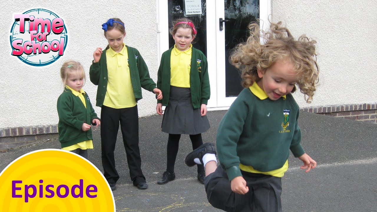 Abbie and Connor's First Day | Time For School FULL Episodes