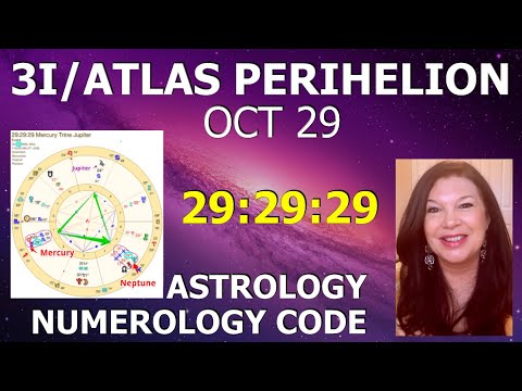 29:29:29 3I/ATLAS Perihelion Portal [Oct 29] Astrology Numerology Forecast
