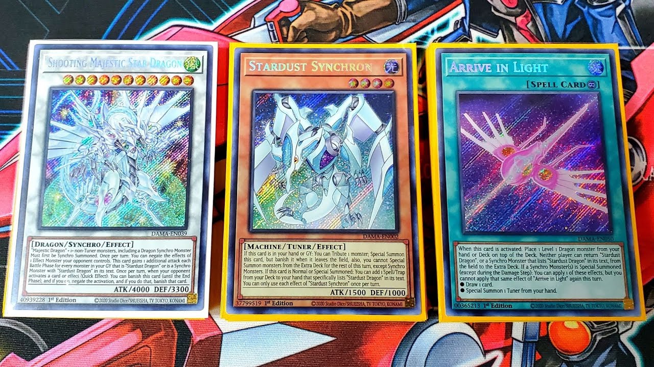 Stardust Synchron Deck Profile 2021 with New Combo