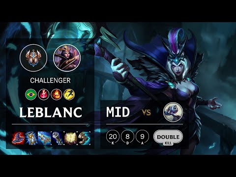 LeBlanc Mid vs Fizz - BR Challenger Patch 10.16
