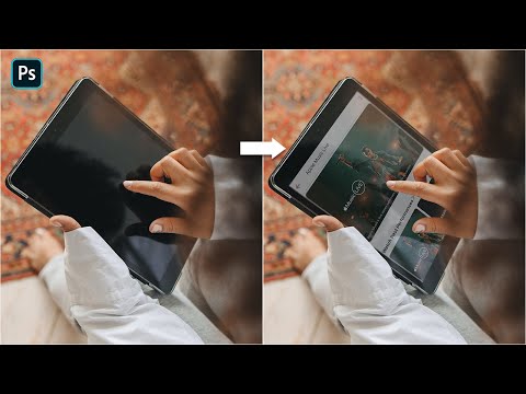 How Create Highly Realistic Screen Mockup - Photoshop Tutorial