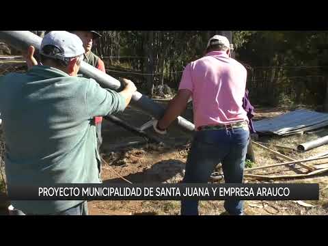 Vecinos de Santa Juana aprenden a perforar pozos y logran abastecimiento propio de agua.