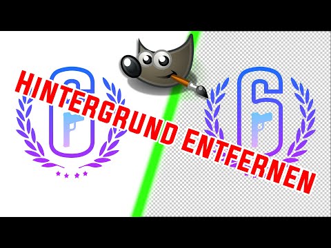 GIMP TUTORIAL 2020 - HINTERGRUND TRANSPARENT MACHEN 📐✂