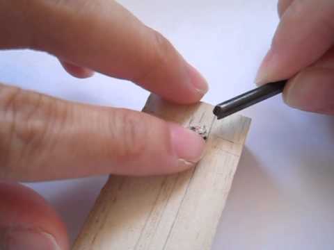 Stone Setting for Navette bead using Prong Pushers