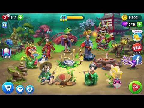 Fishdom 729 Hard Level - NO BooSTERS