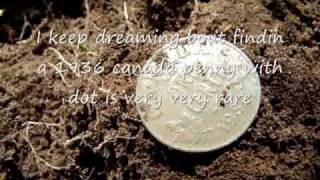 preview picture of video 'metal detecting locodigger Kinmount fairgrounds old US wheats and Canada penny day'