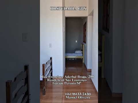 Hospedaria GPX em Gavião Peixoto/SP