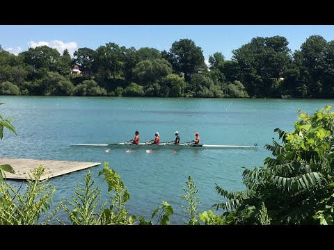 U23 Men's Quad, Potomac Boat Club, 2nd Place, 2022 Canadian Henley