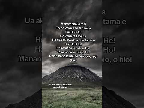 Chanson d'antan Hereuu te Henua de Joseph Kaiha 
