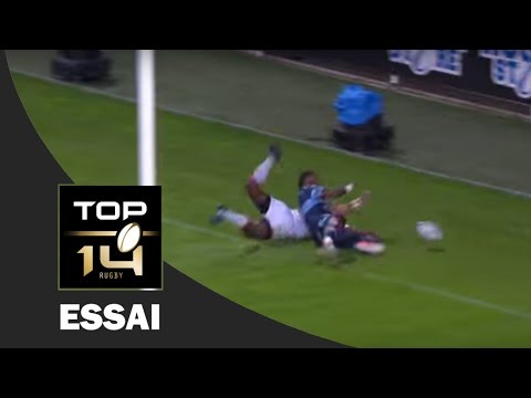 TOP 14 ‐ Essai de Djibril CAMARA (SFP) – Montpellier-Paris – J26 – Saison 2016/2017