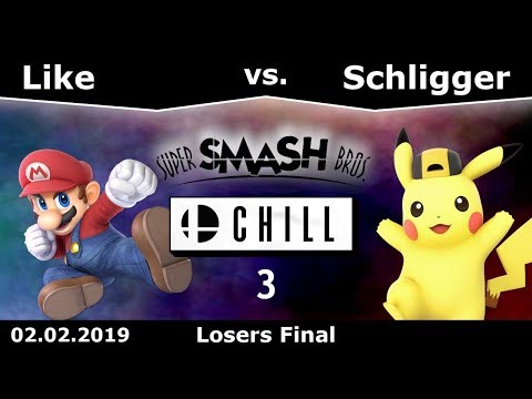 Smash&Chill 3 | Like(Mario) Vs. Schligger(Pikachu) | Losers Final