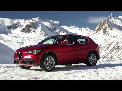 2017 Alfa Romeo Stelvio Euro-spec extensive footage Video