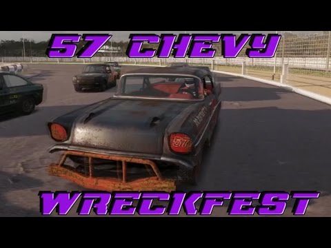 Wreckfest | 57 chevy MOD THE YANK! Big Follow ins Episode 3