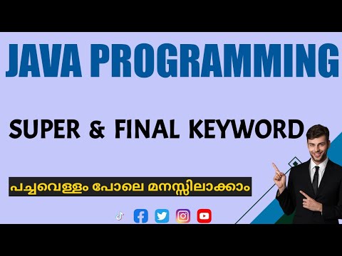 Super And Final Keywordjava Programmingmalayalam Tutorial