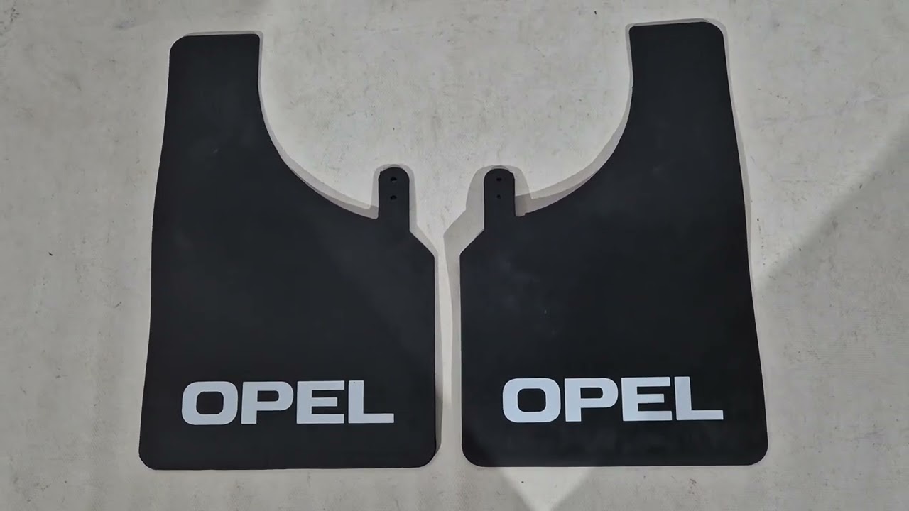 Брызговики Polytep (280*440, 2 шт) Video 1