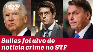 Bolsonaro envia carta pedindo auxílio a Biden para combater o desmatamento no Brasil