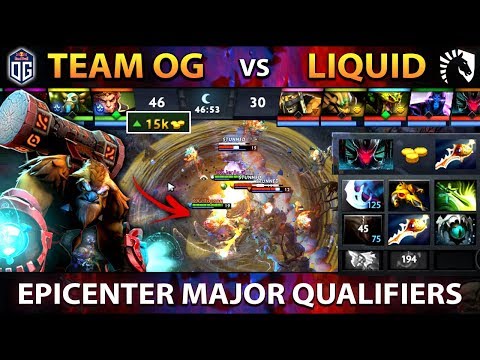 LIQUID vs OG - EPIC DIVINE RAPIER COMEBACK !! EPICENTER Major 2019 - Dota 2