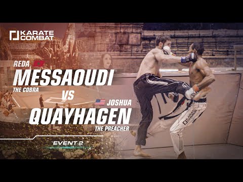 FULL FIGHT: Reda MESSAOUDI vs Joshua QUAYHAGEN - Karate Combat S02E02 - Welterweight Karate Bout