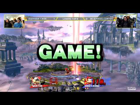 CSL Smash 2017-18 - DU|YodaCage (Morton) vs BC3|Angel Cortes (Diddy)-  Losers Top 8 - Smash 4 - S4C