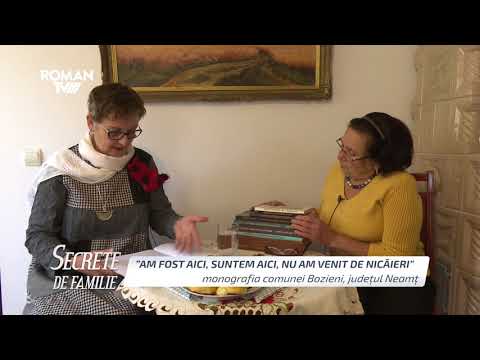 Secrete de familie - Monografia comunei Bozieni