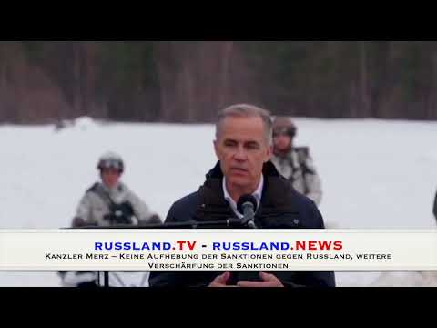 Kanzler Merz – Keine Aufhebung der Sanktionen gegen Russland, weitere Verschärfung der Sanktionen
