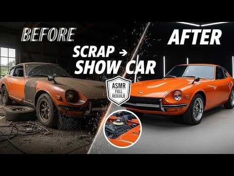 Restoring a Datsun 240Z: A Journey Through Time / Abandoned Datsun 240z project complete rebuild /sk